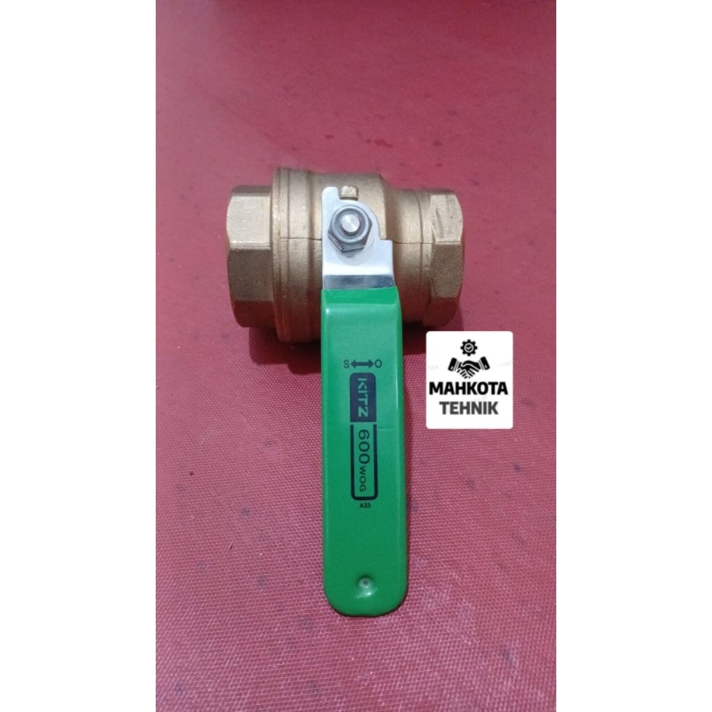 BALL VALVE KITZ 600 WOG 2" inch / Ball valve Kitz Brass