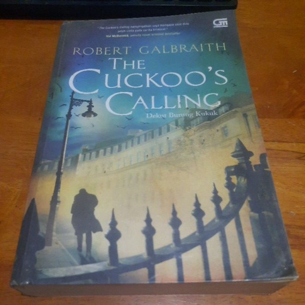 Novel The Cuckoo's Calling By Robert Galbraith