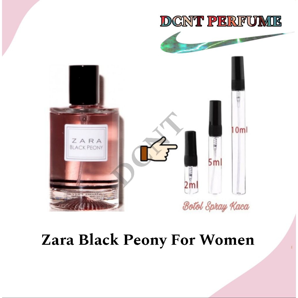 DCNT Zara Black Peony For Women