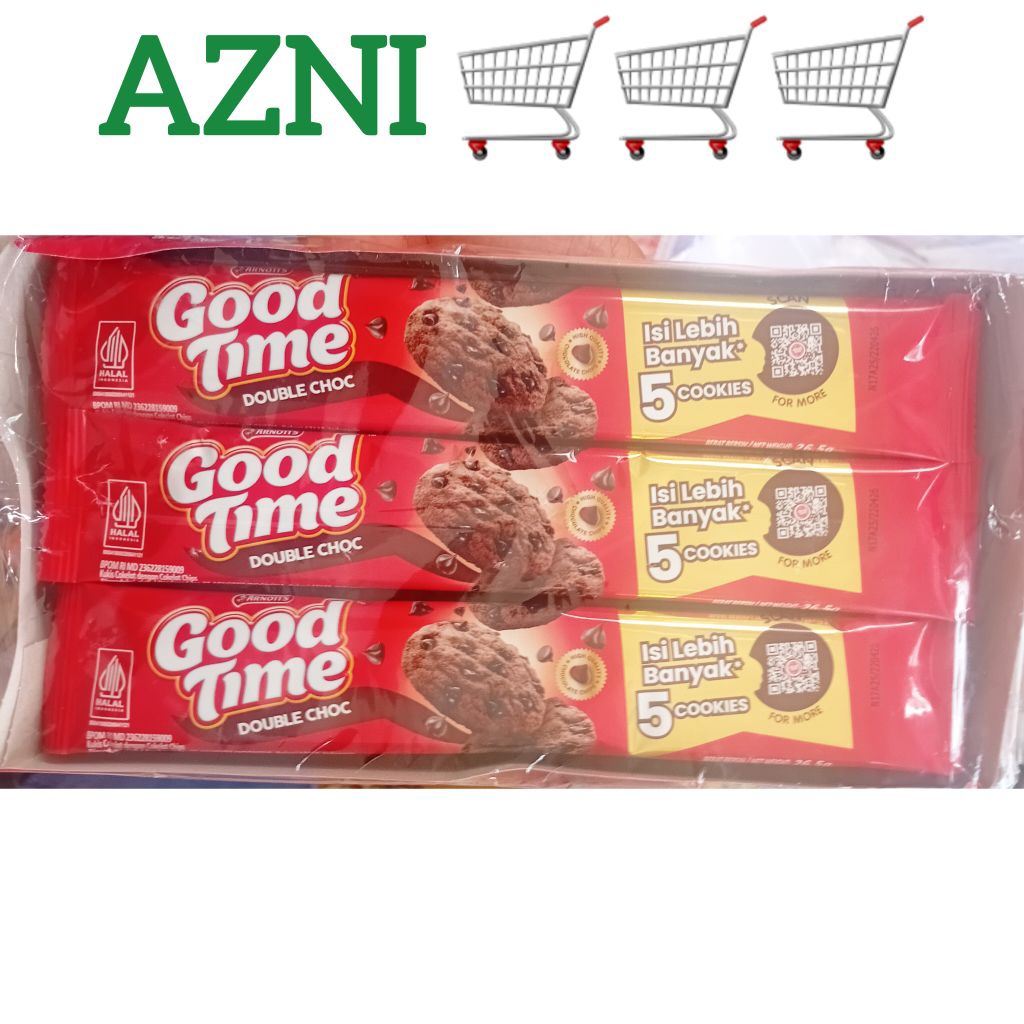 

GOOD TIME Biskuit isi 12 Sachet