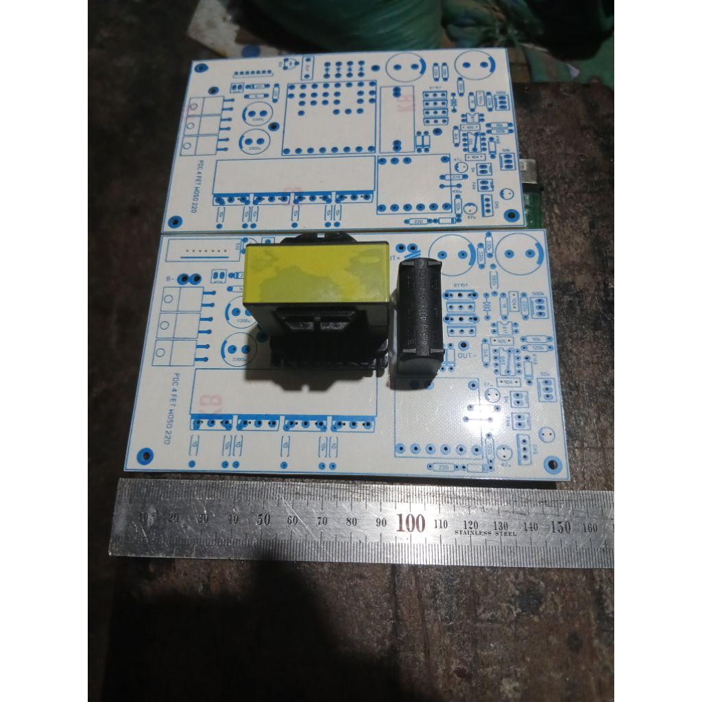 PCB pdc 4 mosfet jumbo bisa fet kecil scr jumbo spek balap