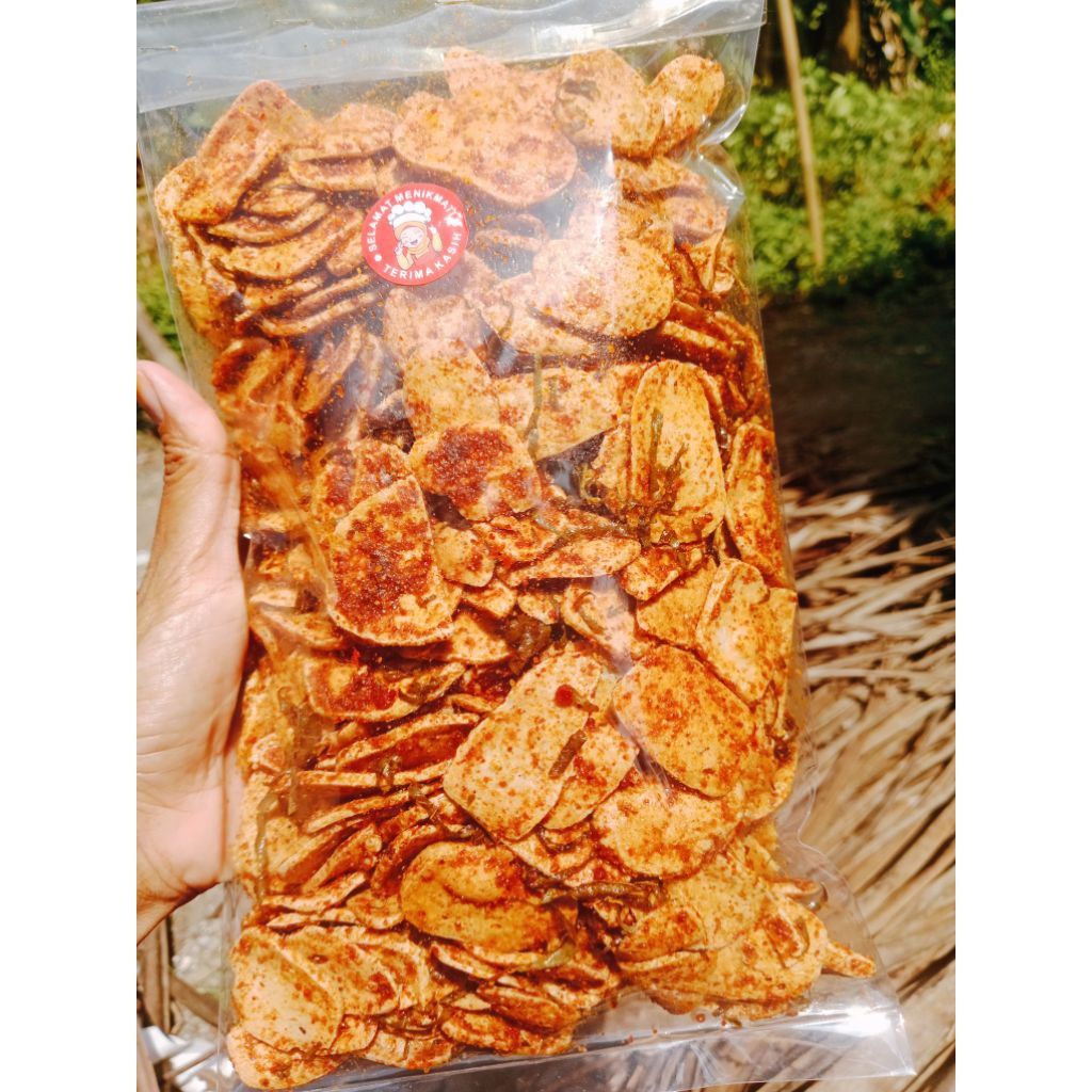 

basreng koin pedes daun jeruk