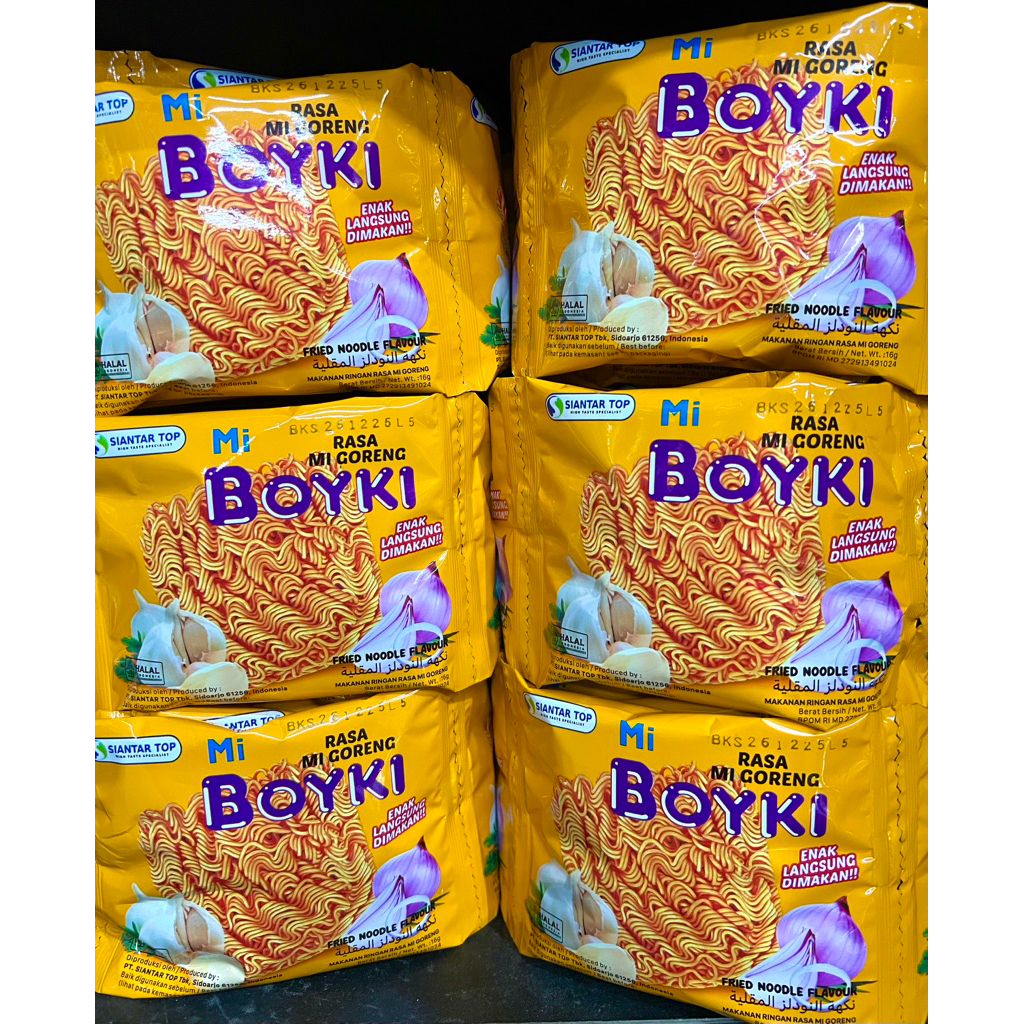 

Mie Boyki / Snack Mie kering kemasan renceng isi 10pcs