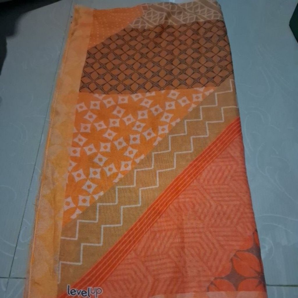 Preloved Hijab Motif Level Up (tanpa defect)