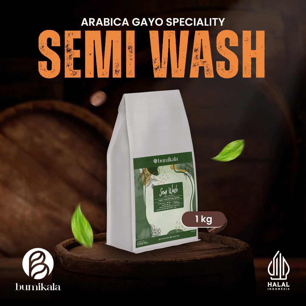

KOPI ARABIKA GAYO Specialty SEMI WASH | KEMASAN 1 KG