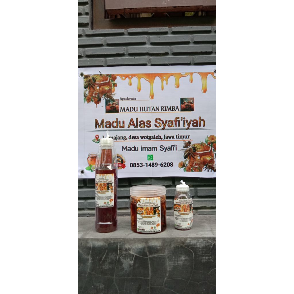 

madu hutan asli dari alam liar