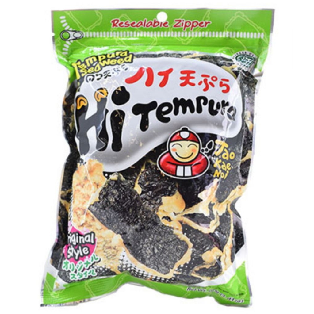 

Tao Kae Noi Tempura Seaweed 40gr / Original / Spicy