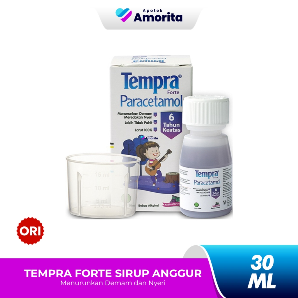 Tempra Forte Paracetamol Anak Rasa Anggur 30ml