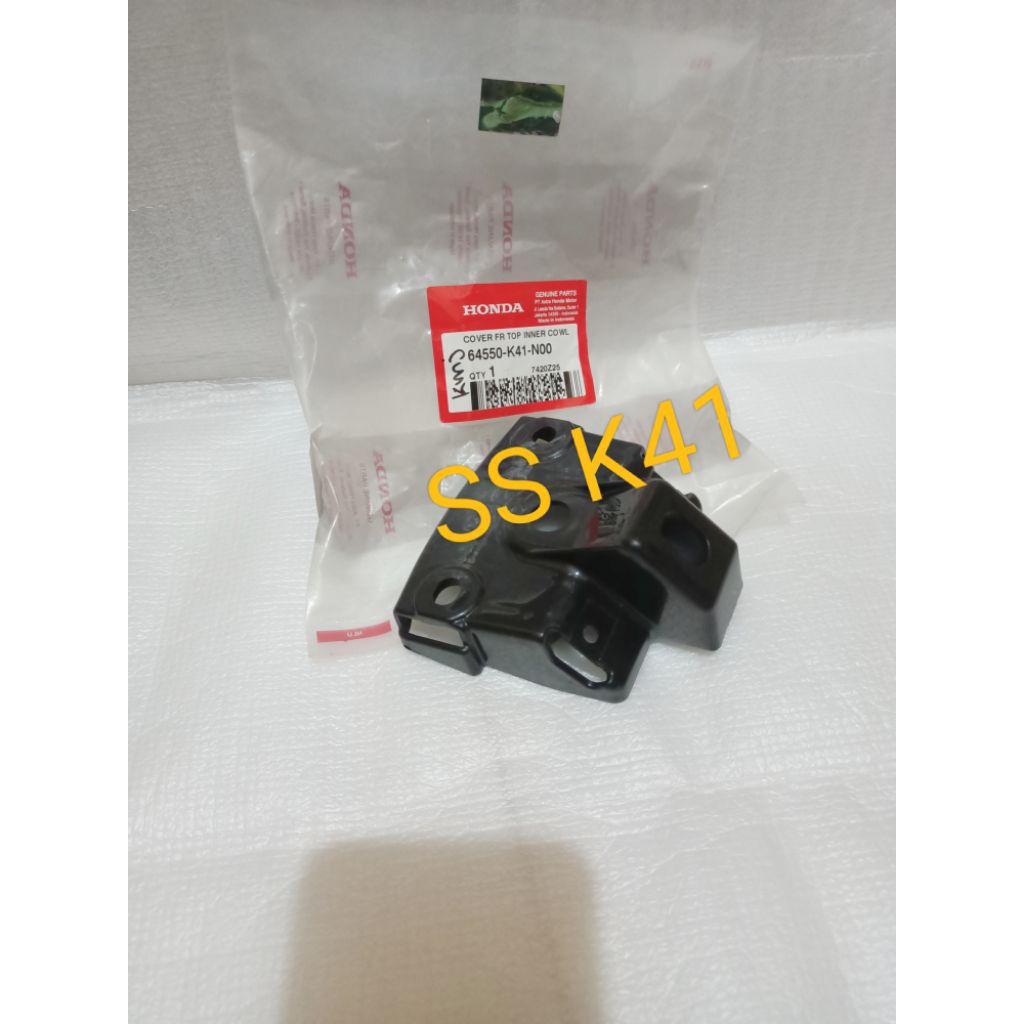 cover fr top tutup cover kedudukan breket tameng panel dada new supra x 125 fi injeksi 2014 2018 202