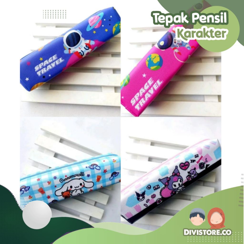 

Tepak Tempat Pensil Karakter Murah Lucu