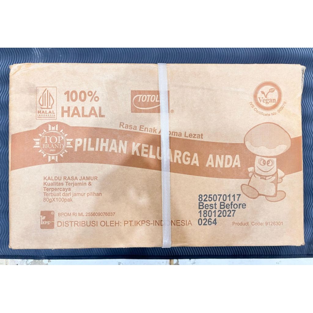 

Totole kaldu jamur 80gr 1 Karton / Dus