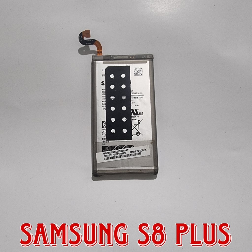 BATU BATRE BATERAI SAMSUNG S8 PLUS ORI COPOTAN NORMAL