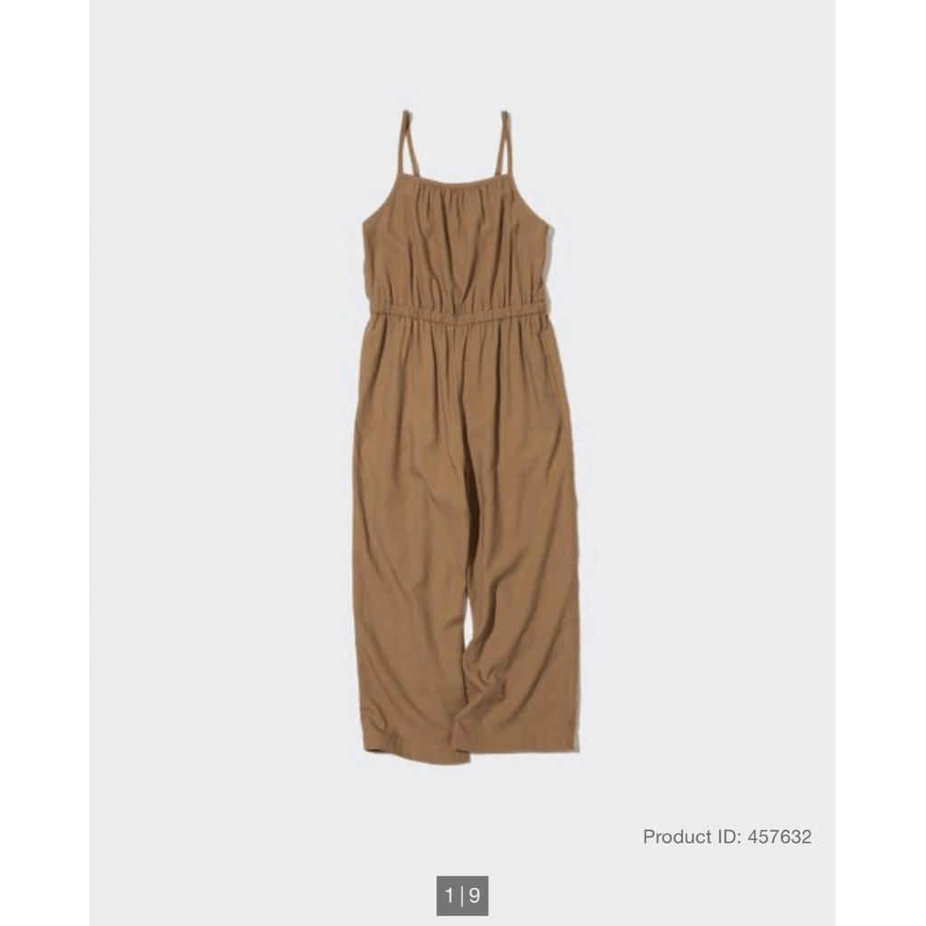 GIRLS Linen Blend Uniqlo Jumpsuit
