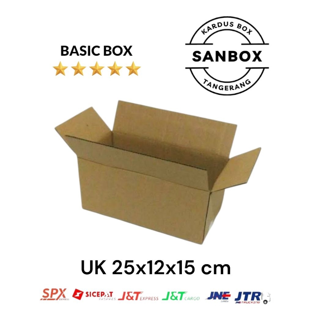 

Kardus Box Polos Uk 25x12x15 cm