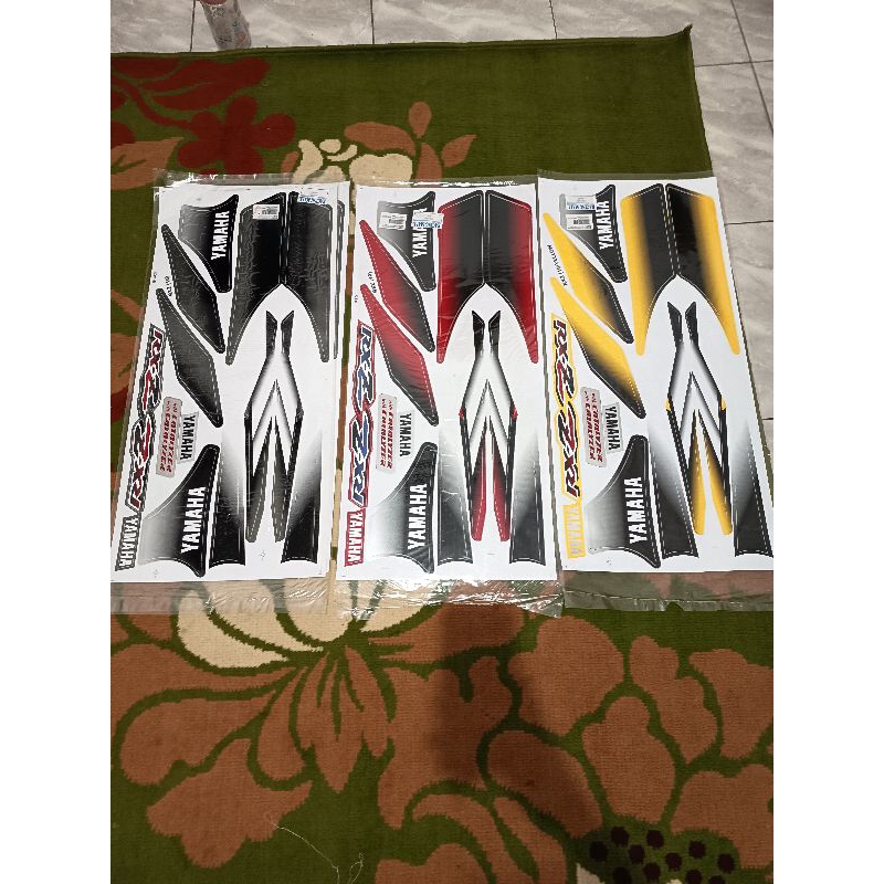 Stiker Body Striping RXZ Catalyzer Motif No 10