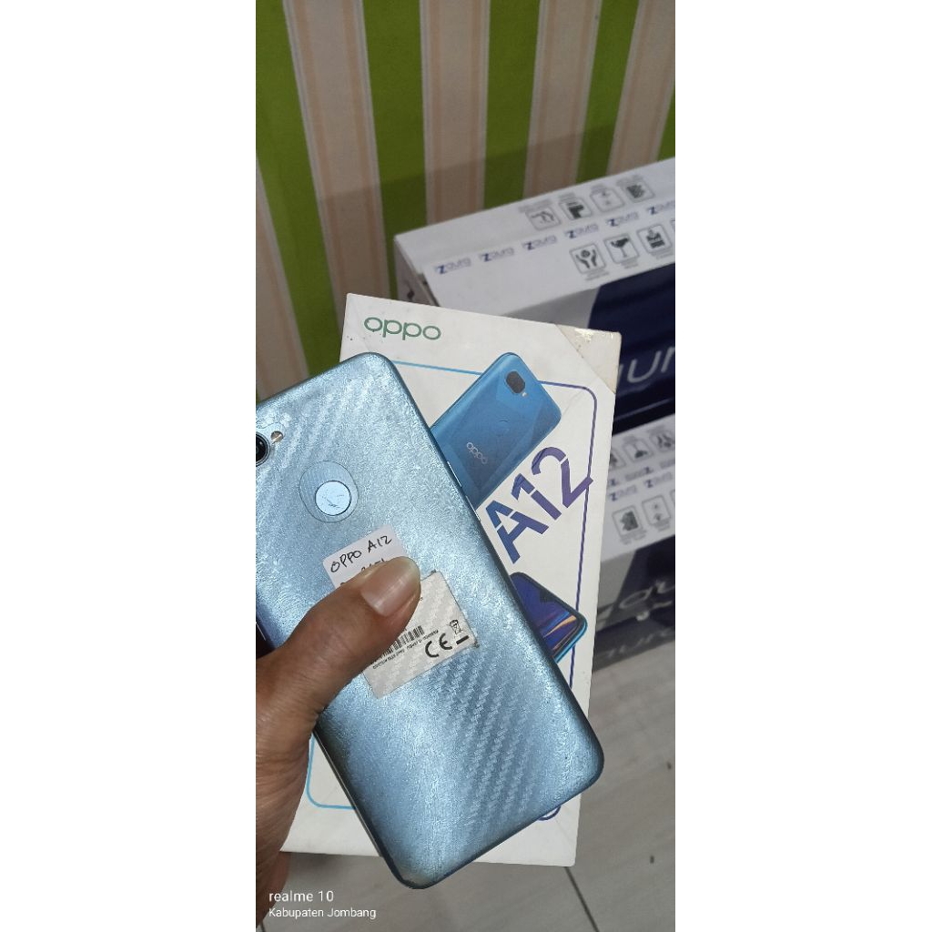 OPPO A12 RAM 3/32 SEKEN FULLSET