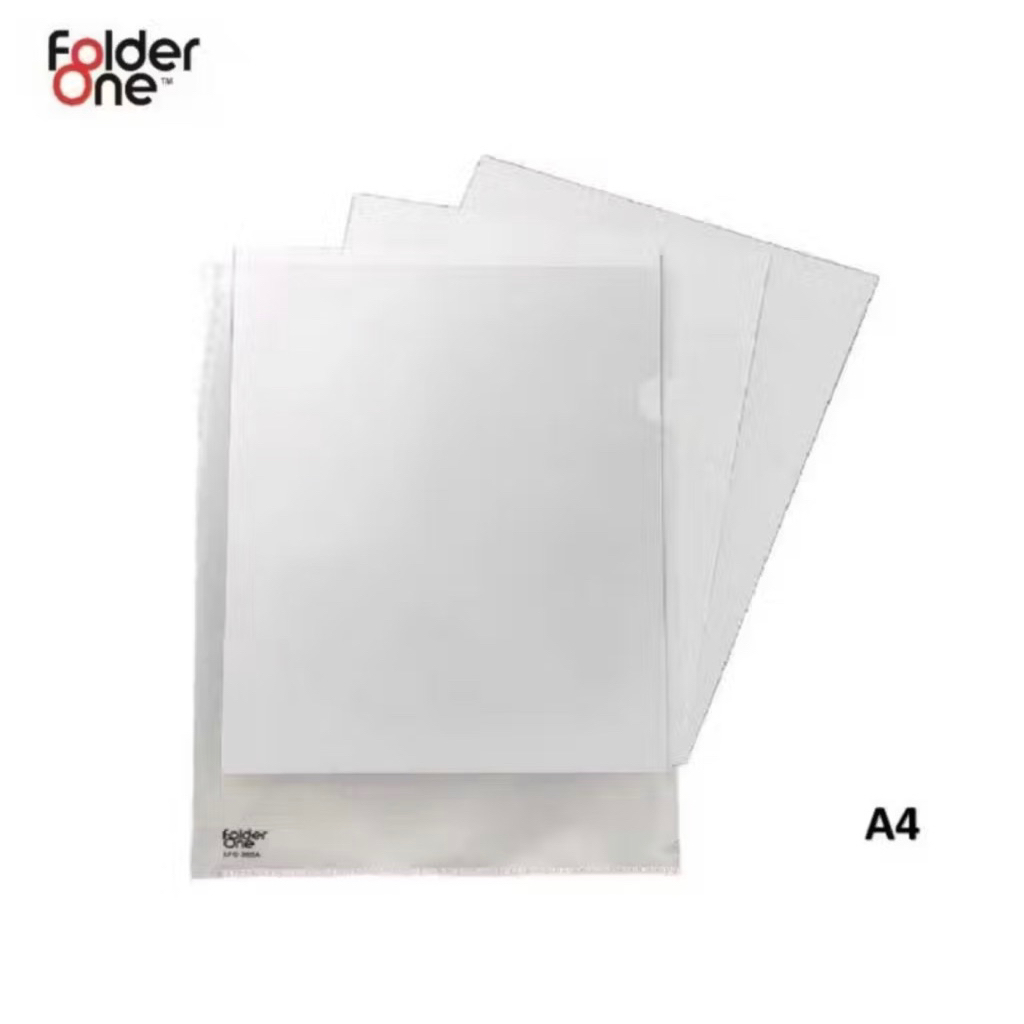 

Myfolder Map L Plastik Tanpa Kancing | Map Dokumen L Folder A4 / F4 Transparan Arsip Kantor Sekolah