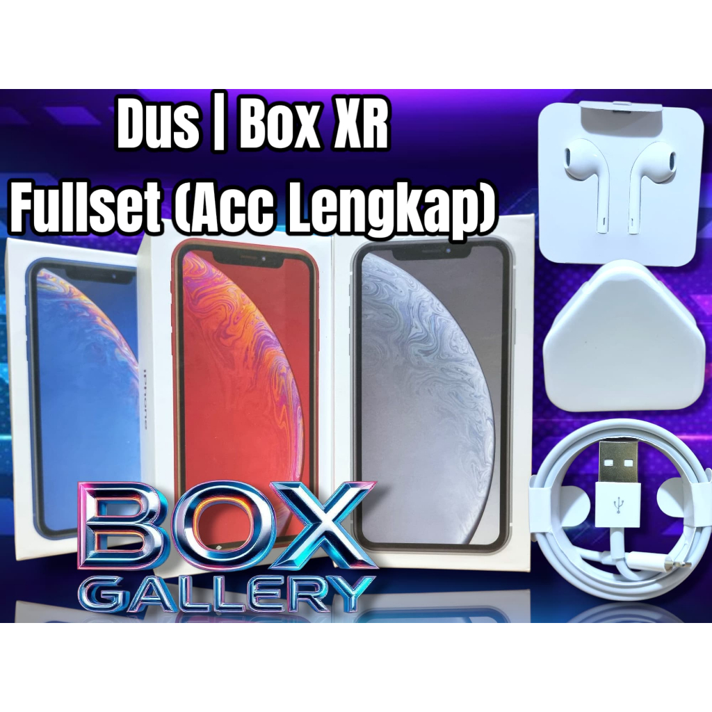 

Box Gallery Dus | Box | Kotak XR (Fullset Acc Lengkap)