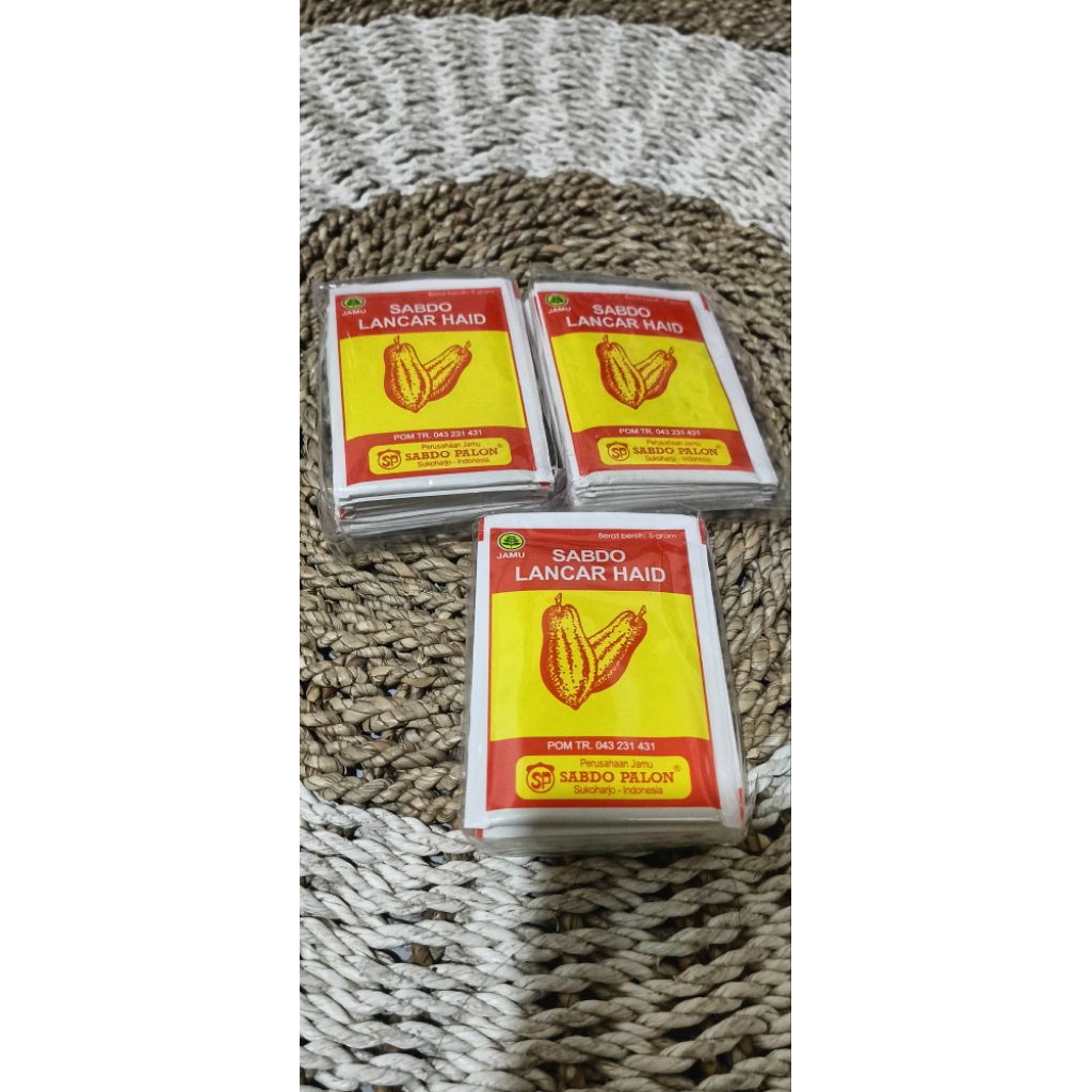

Sabdo lancar haid persachet/perpack