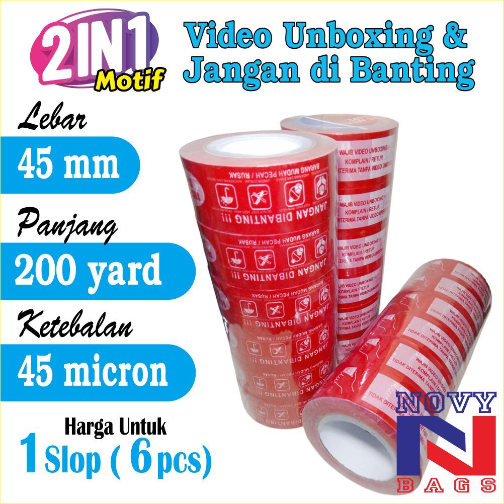 

Promo PROMO SPESIAL Lakban Fragile 200 yard FRAGILE VIDEO UNBOXING & JANGAN DIBANTING