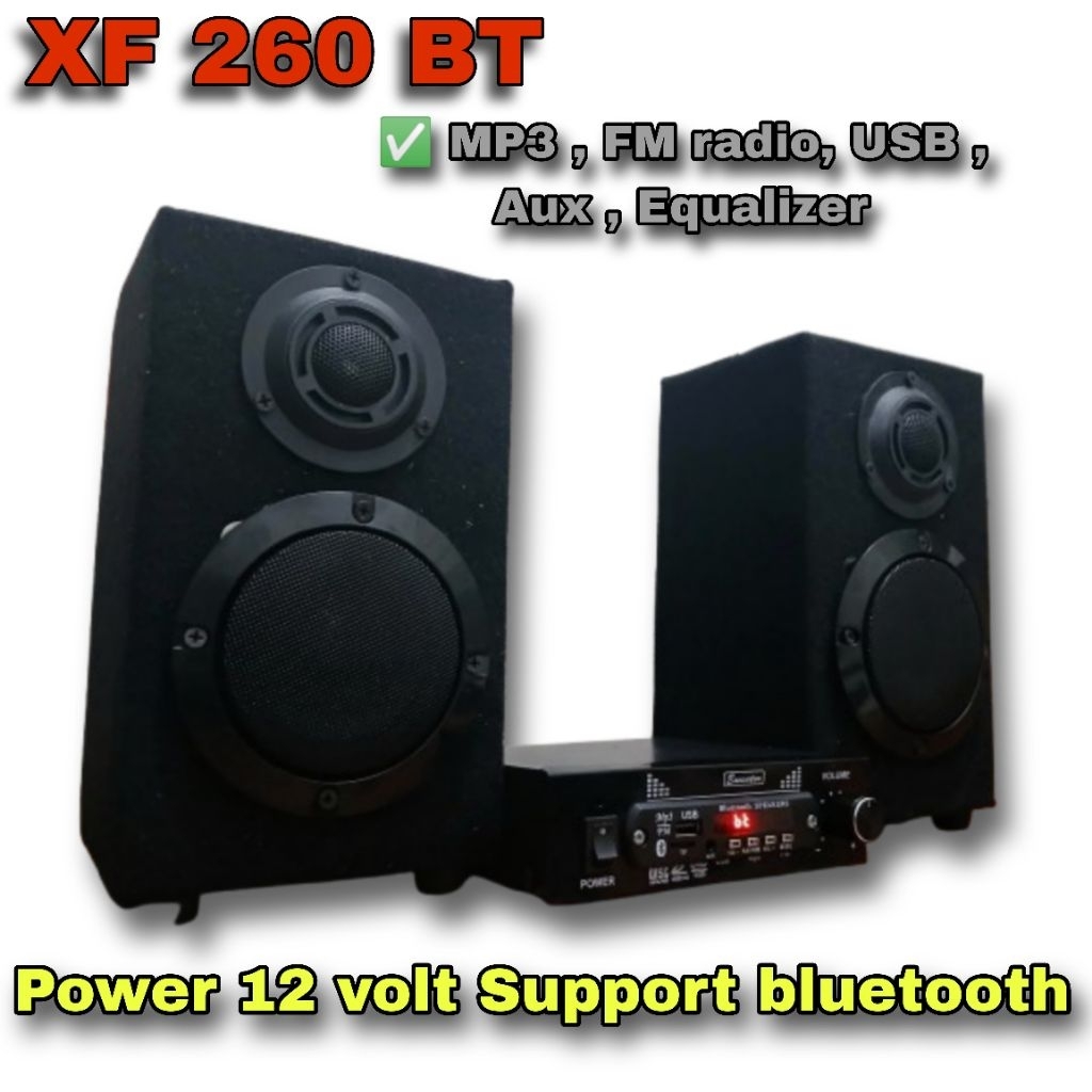 Salon aktiv 4 inc bluetooth Doble power ngebas