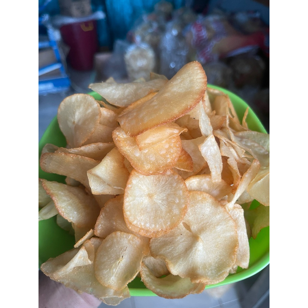 

Kripik singkong rasa barbeque