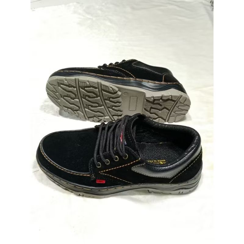 sepatu boots pria sepatu kerja pria sepatu boots bahan suede