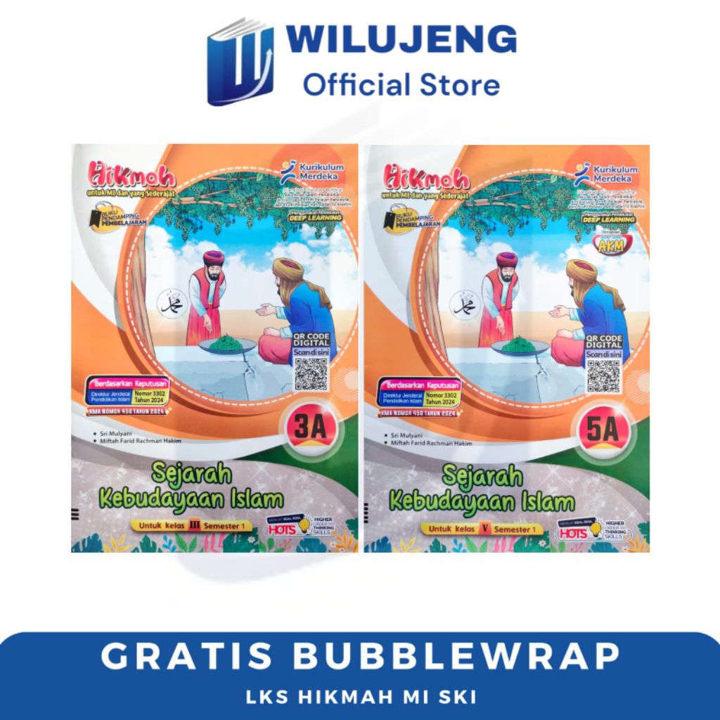 LKS Hikmah SKI Kelas 3 4 5 6 SD MI Kurikulum Terbaru Putra Nugraha