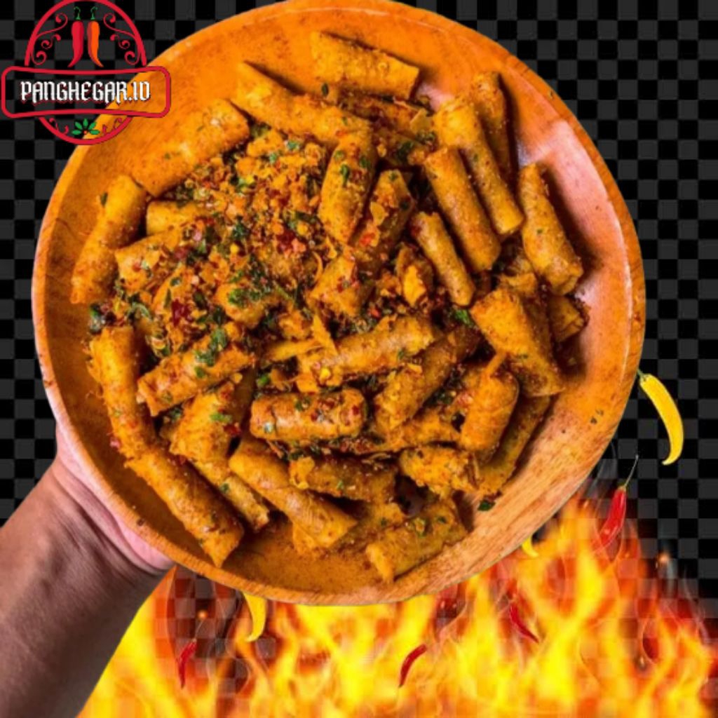 

Sumpia udang renyah 500gr pedas daun jeruk