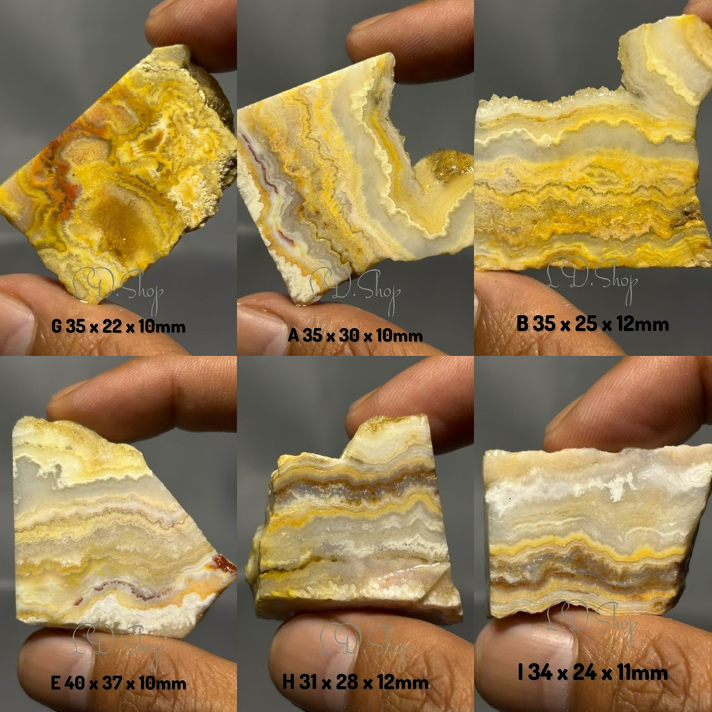 Batu akik lapis motif unik asli 100% natural / bongkahan batu akik langka