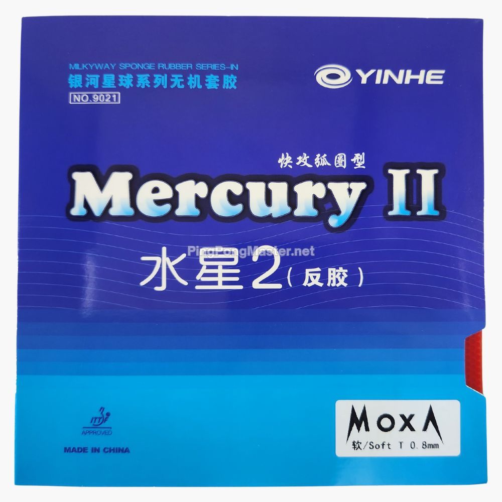 Yinhe Mercury II SOFT 0.8mm - Karet Pingpong Bet Tenis Meja Yinhe Mercury 2