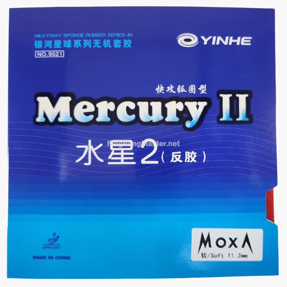 Yinhe Mercury II SOFT 1.2mm - Karet Pingpong Bet Tenis Meja Yinhe Mercury 2
