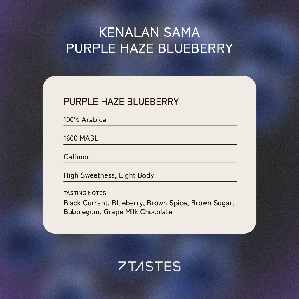 

Kopi Arabika Rock and Roll Brew - 7 Tastes Coffee Fruity Coferment Beans