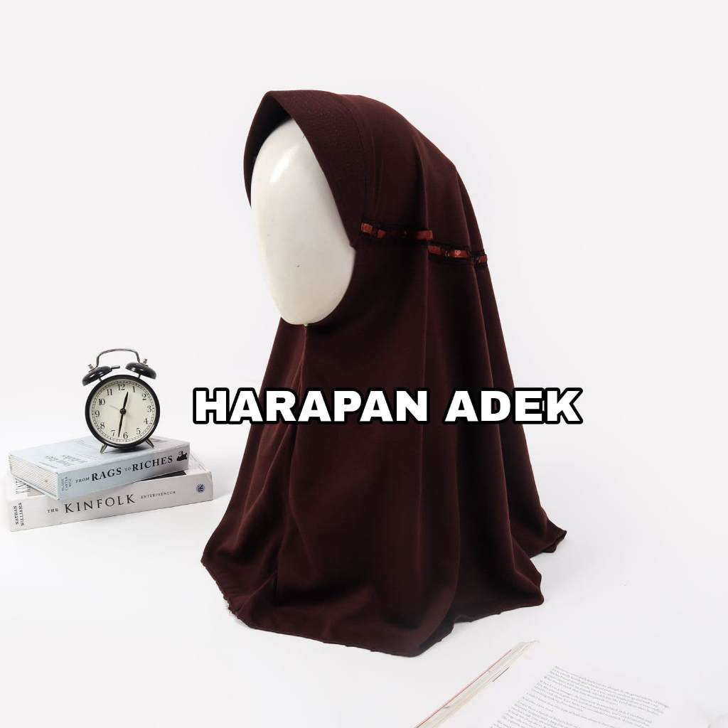 Bergo Serut Coklat