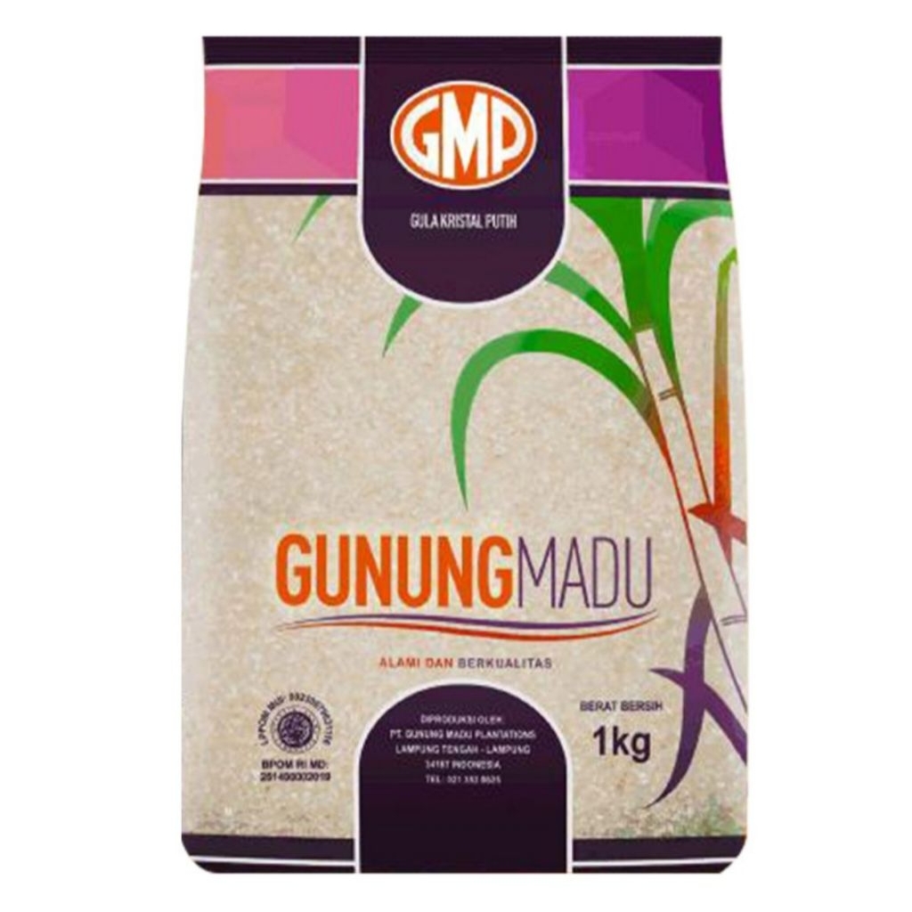 

Gula Pasir Kristal Putih GMP 1kg