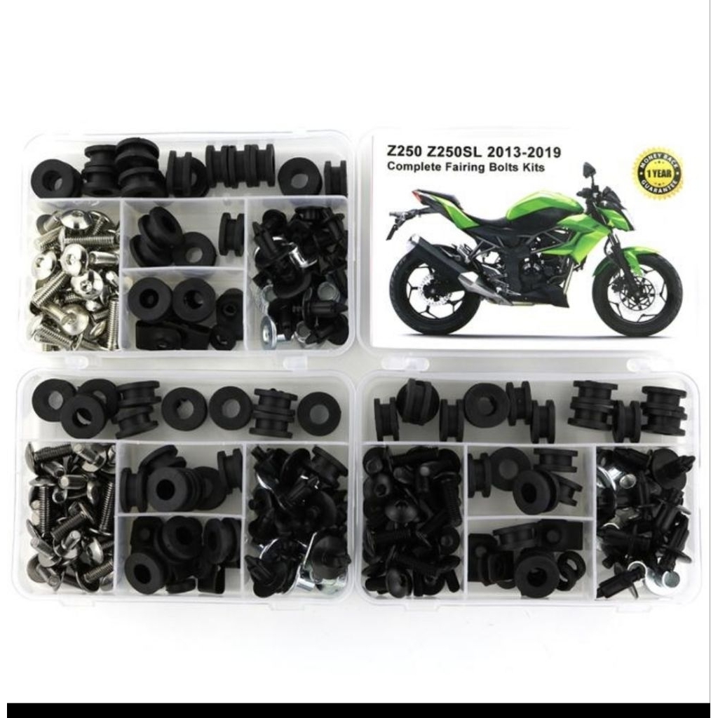 Baut Full Set Full Body Kawasaki Z250