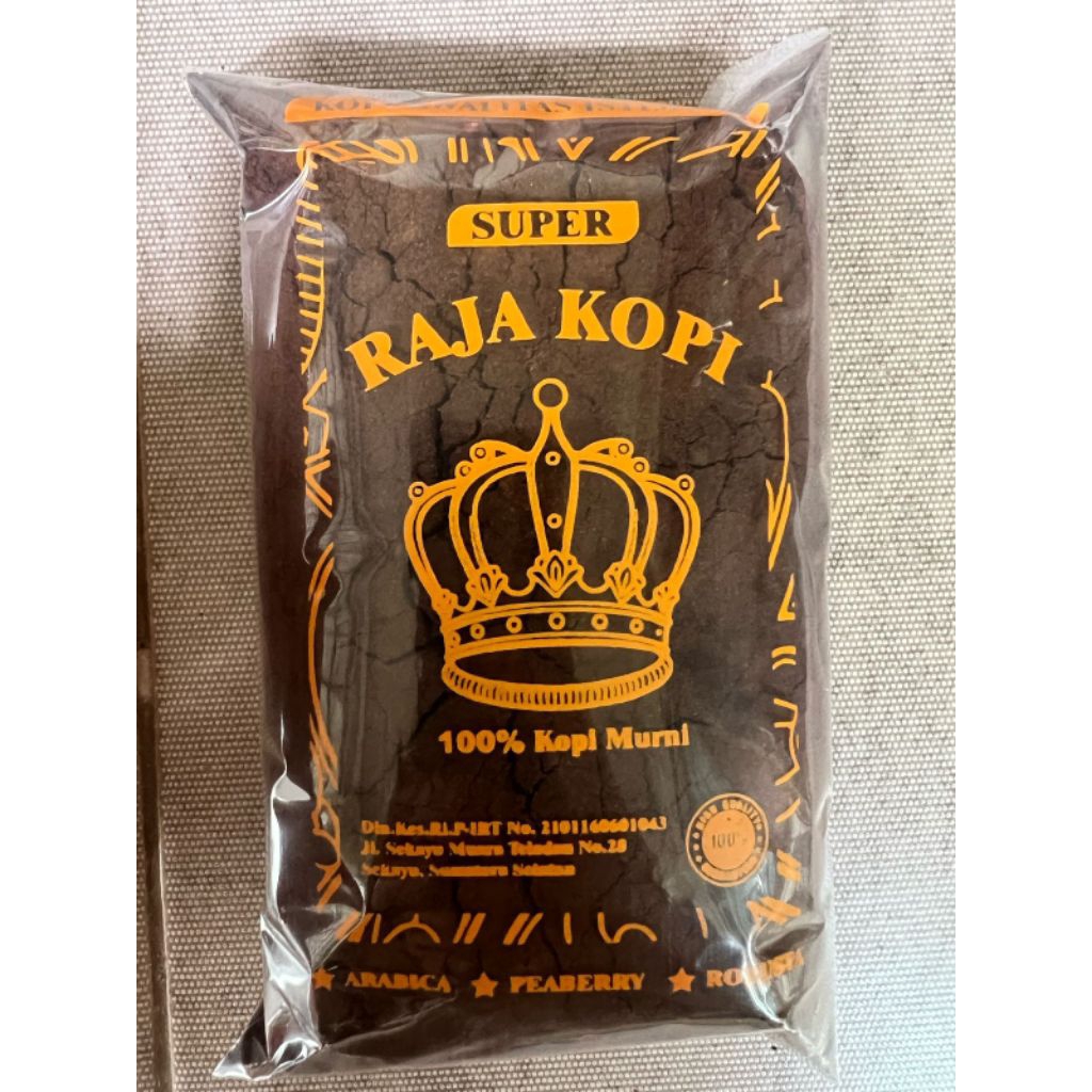 Spesial Kopi Pagaralam | Kopi Bubuk Cap Raja Produksi Pagaralam 1kg / Kopi Bubuk / Kopi Pagaralam