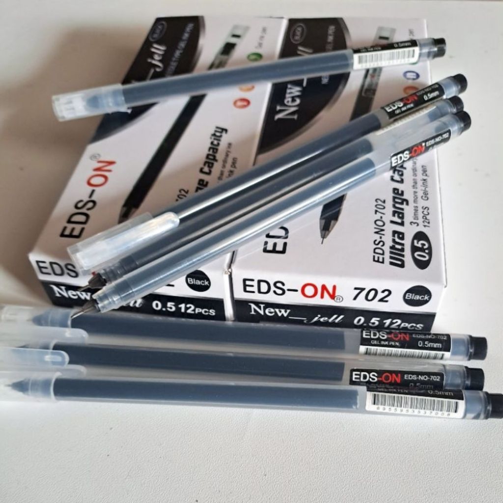 

Bolpoin gel-ink EDS-On Hitam