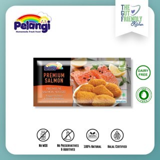 

PELANGI - Nugget Ikan Salmon Dairy Free, Egg Free, Halal Non MSG & Non Pengawet