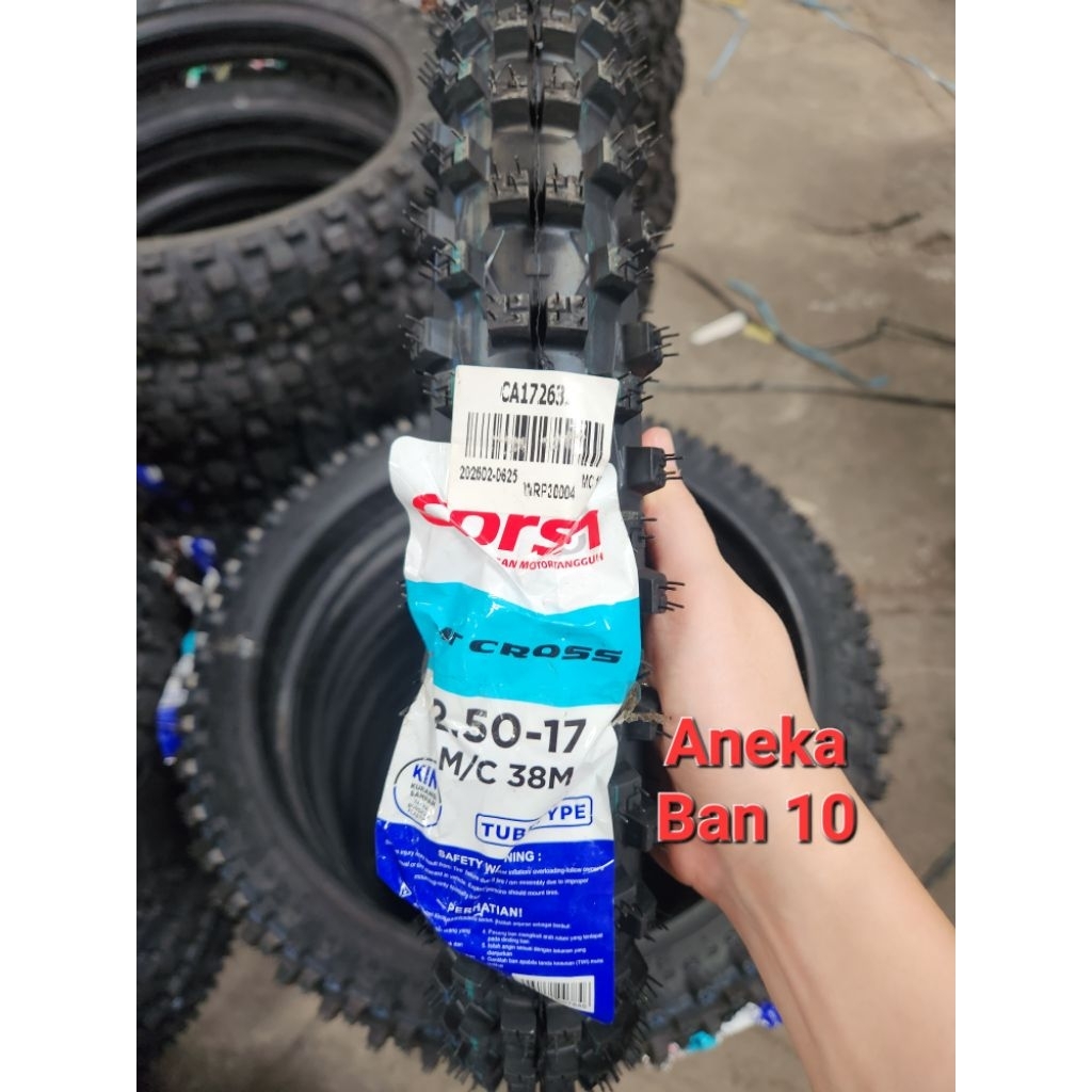 Ban Luar Corsa 250-17 MT Cross Tubetype