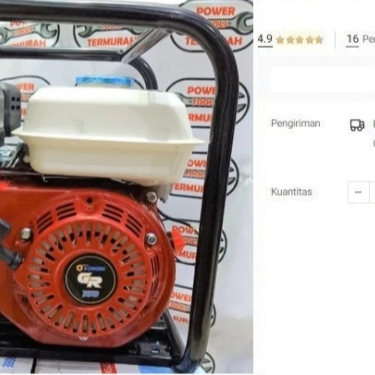 

Pompa Alkon 2" WP20 Bensin Sawah Irigasi Alcon WP 20 Sedot Air Pump