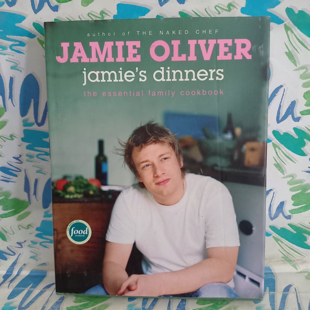 original Recipes Book Jamies Dinners The Essential Family Cookbook by Jamie Oliver Bahasa Inggris ce