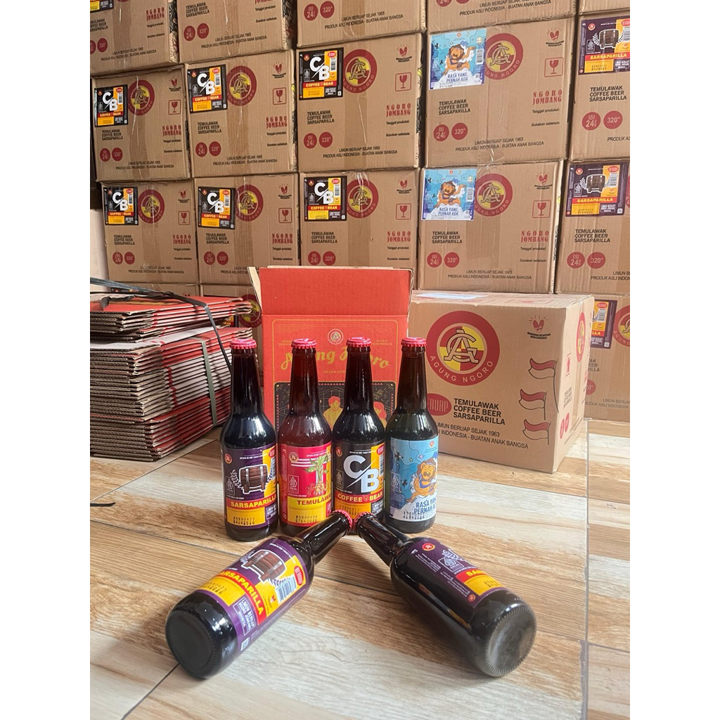 

6 PCS Coffe Beer/Sarsaparila/Temulawak/RYPA