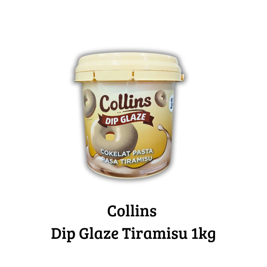 

Collins Dip Glaze Tiramisu 1kg