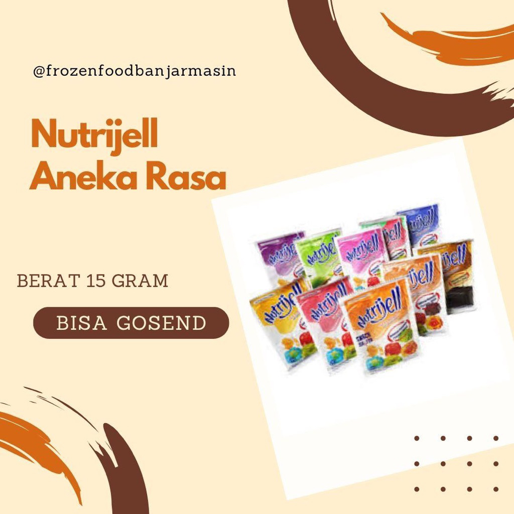 

Nutrijell agar agar bubuk