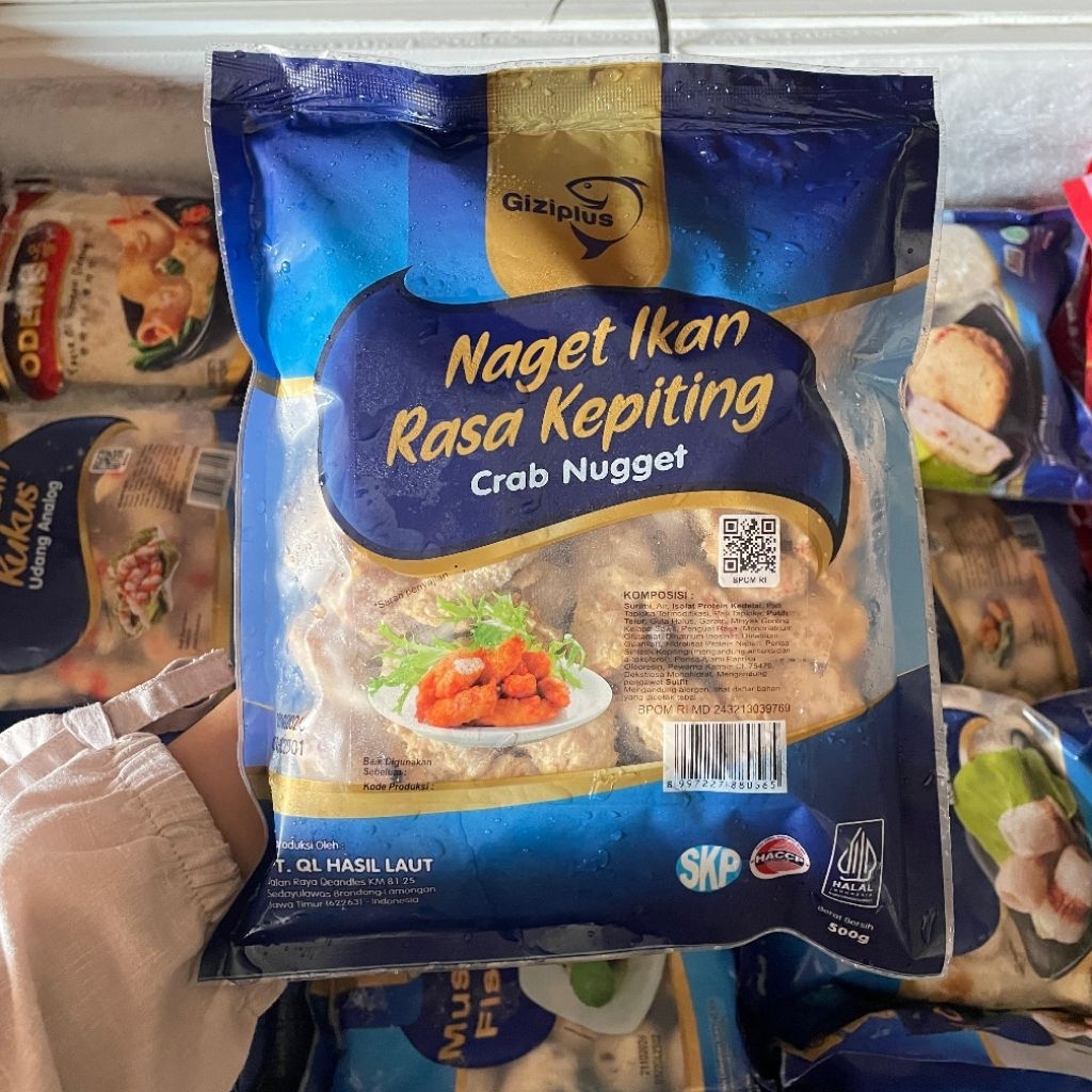 

Giziplus Nuget Kepiting 500gr