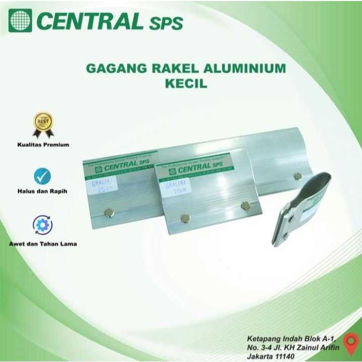 

Gagang Rakel Aluminium Kecil 12 cm Sablon