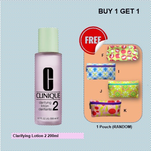 

[BUY 1 GET 1] Cl1nique Clarifying Lotion 2/Clarifying Lotion 3 200ml (Toner Wajah)