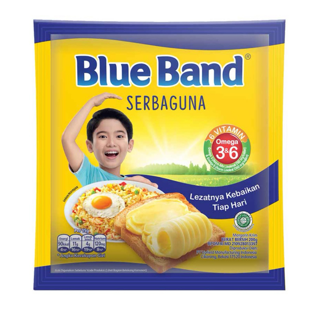 

Blue band serbaguna margarin 200g