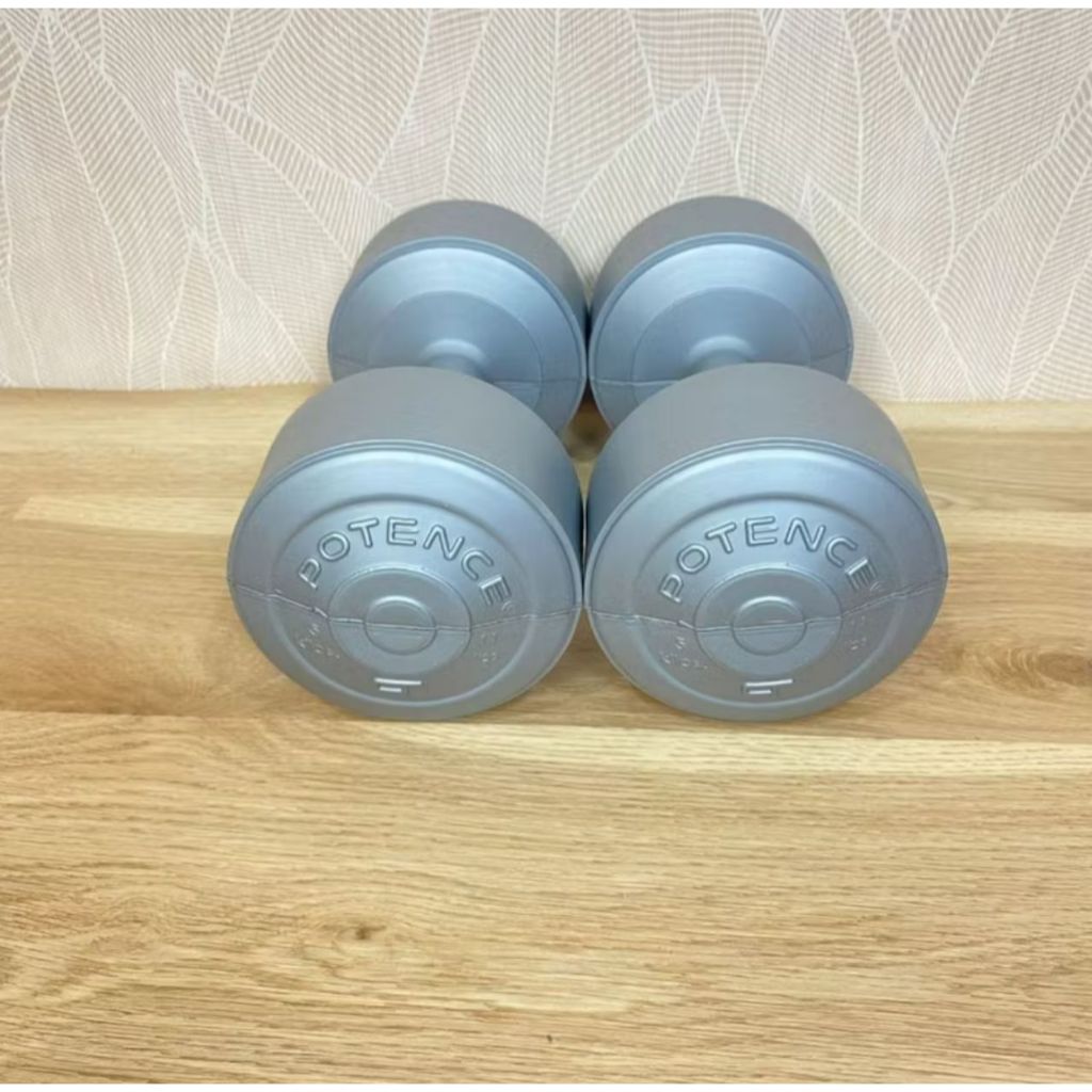 POTENCE DUMBEL 10KG BARBEL 10 KG DUMBELL PLASTIK 10KG